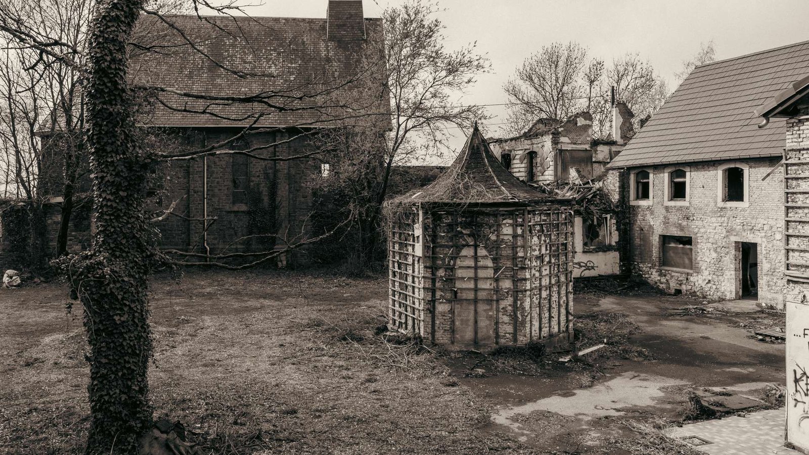 Oude hoeve bij Henri-Chapelle